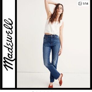 Madewell Blue Boyfriend Jeans